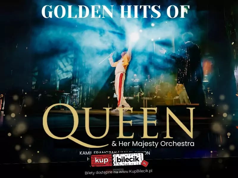 Queen - golden hits of Koncert - plakat informacyjny