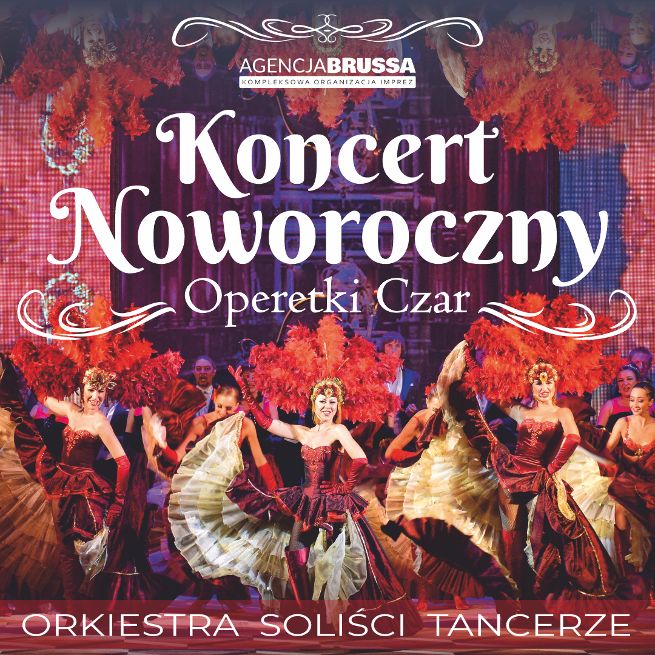 Koncert noworoczny - plakat