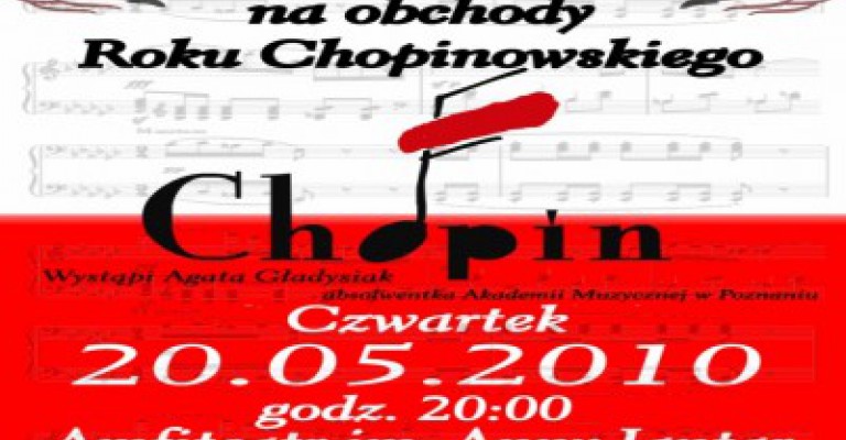 Koncert muzyki Fryderyka Chpina