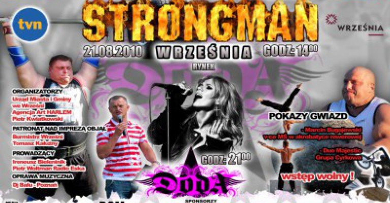 Mistrzostwa Europy STRONGMAN i DODA