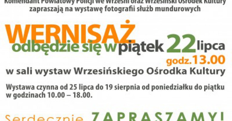 Wernisaż mundurowych