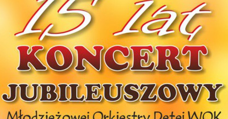 Jubileuszowy koncert Młodzieżowej Orkiestry Dętej