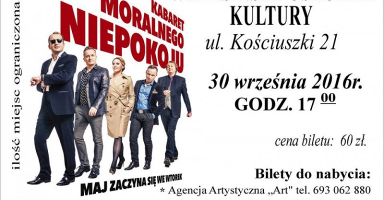 „Maj zaczyna się we wtorek” Kabaretu Moralnego Niepokoju