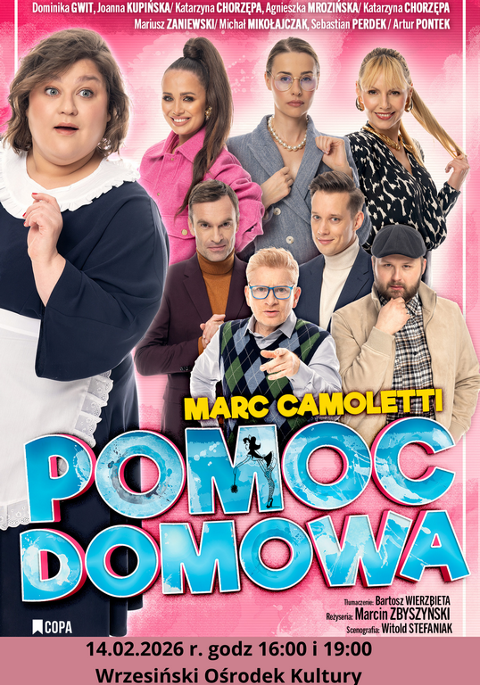 Spektakl Pomoc drogowa - plakat informacyjny