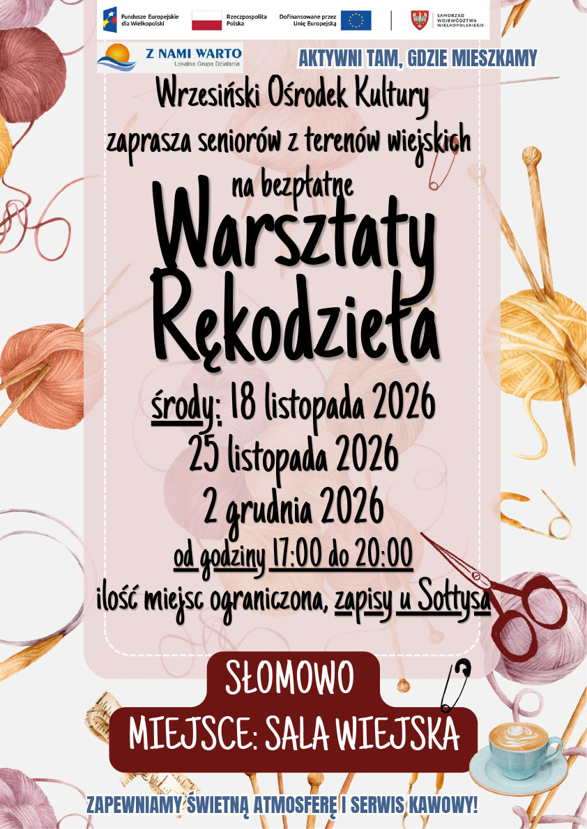 Plakat informacyjny