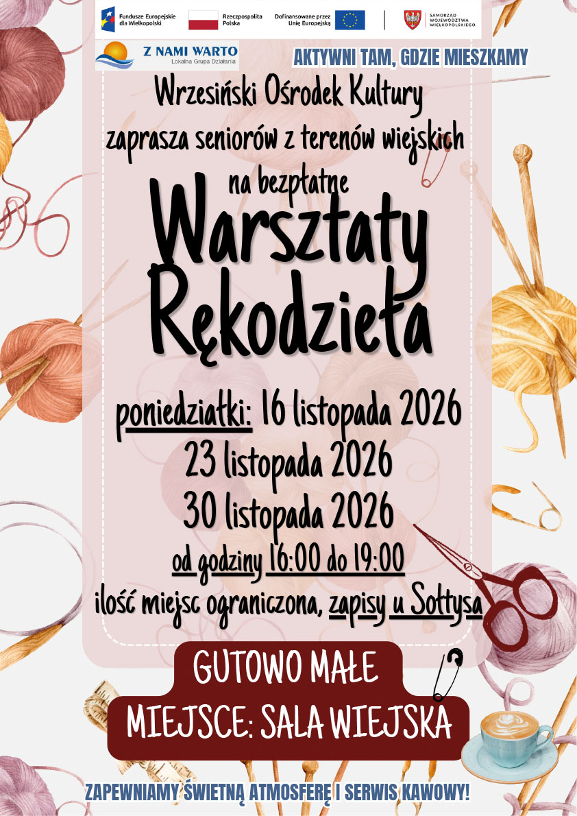 Plakat informacyjny