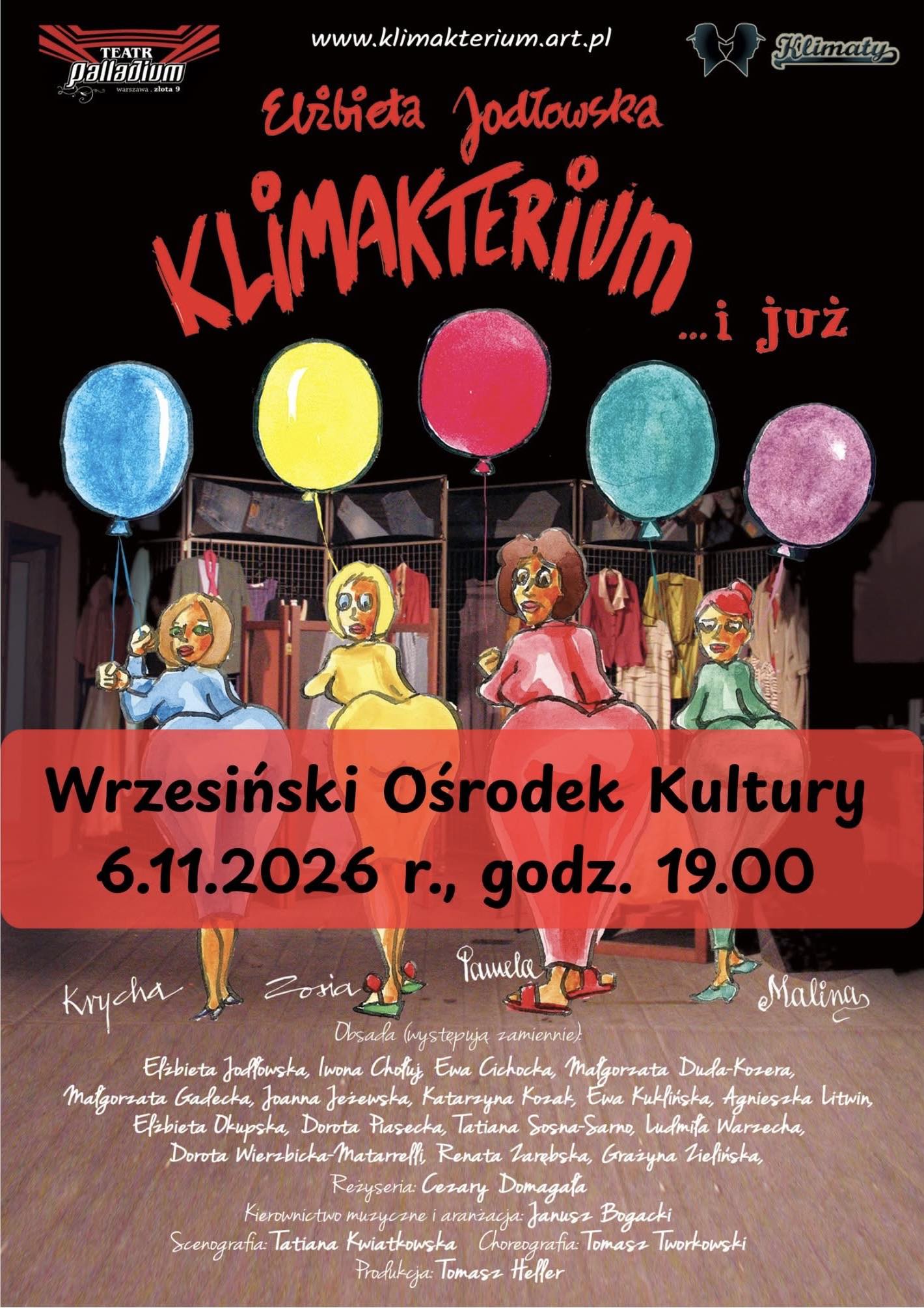 Klimakterium - plakat informacyjny