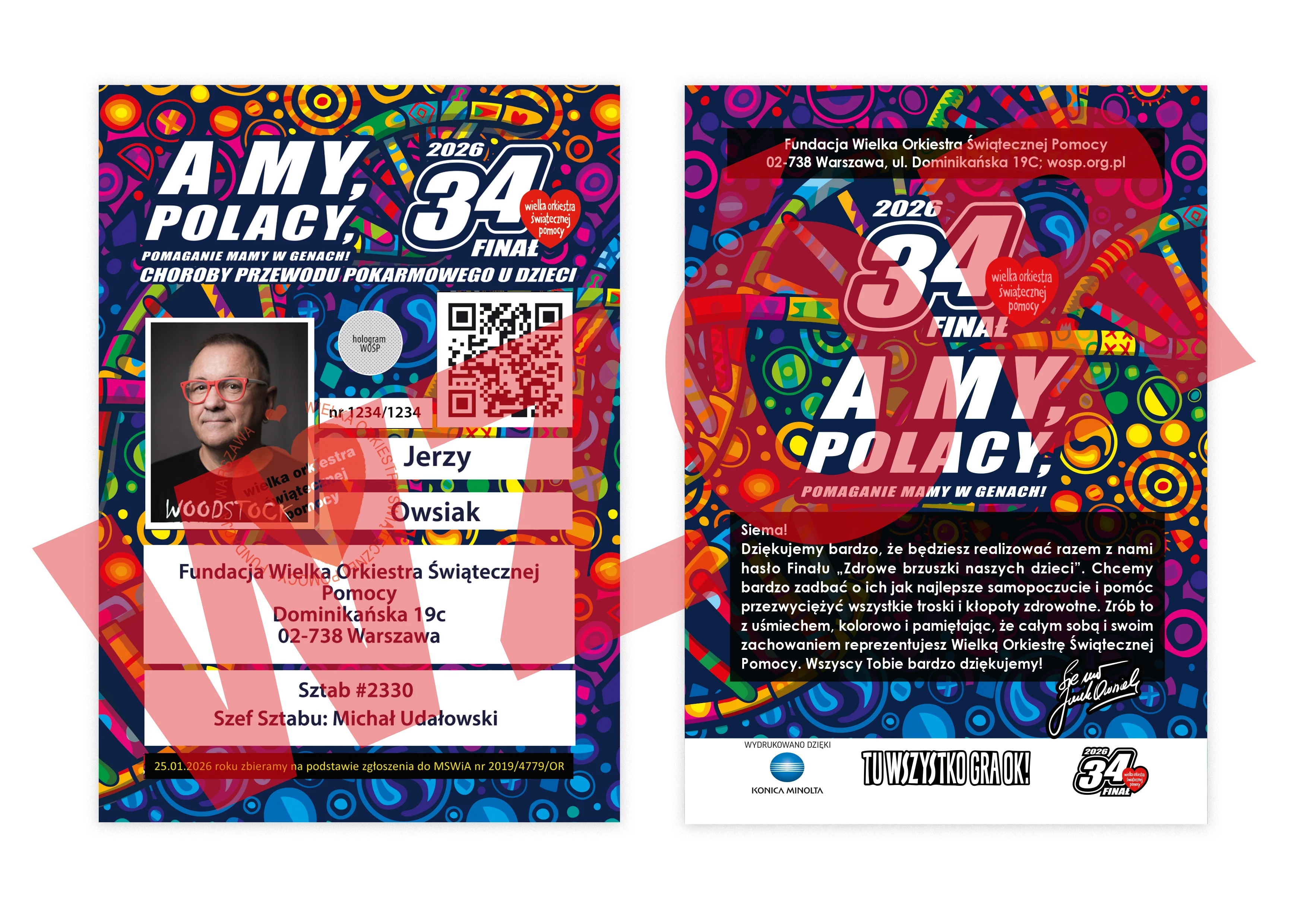 identyfikator WOŚP 2026