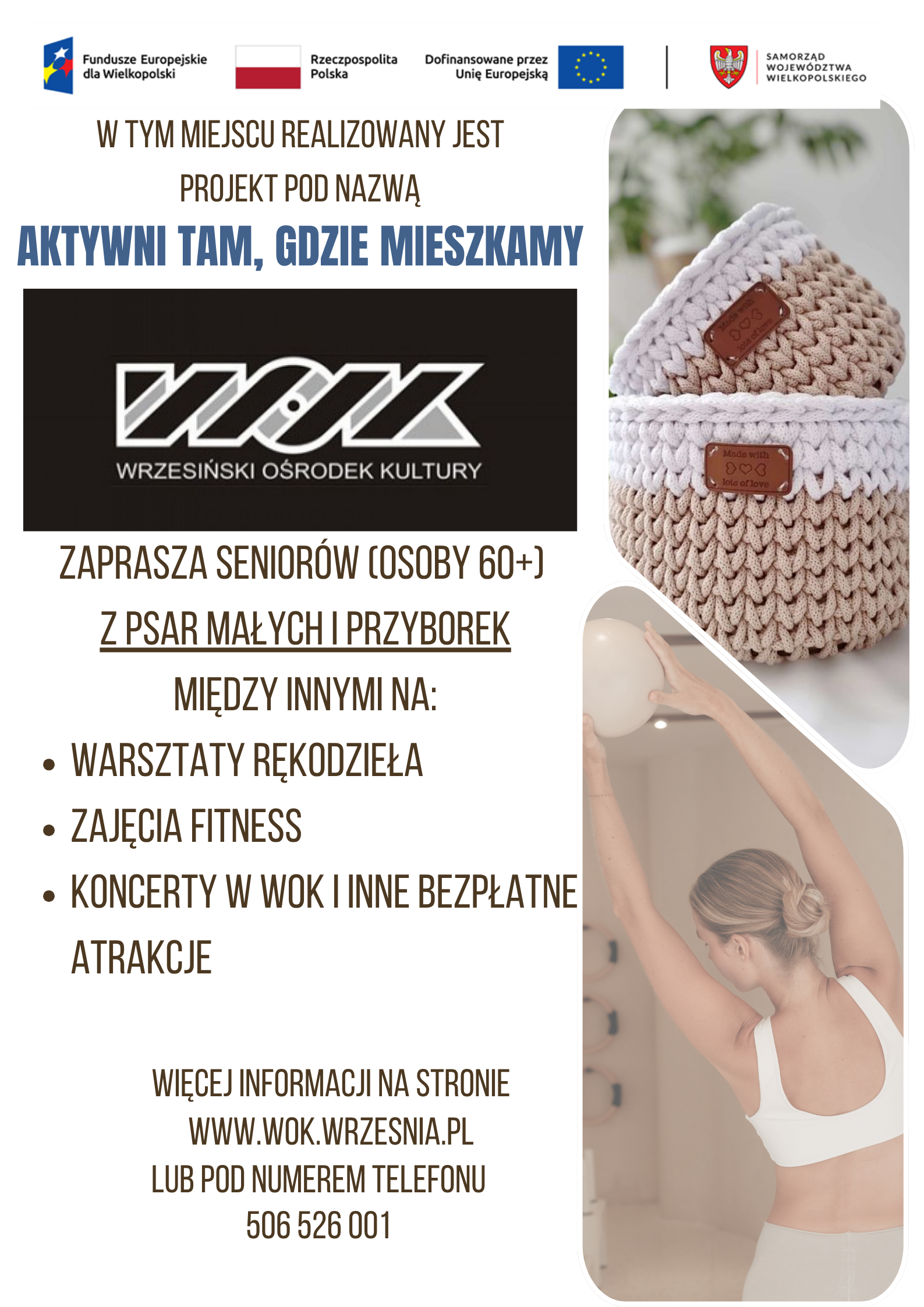 AKTYWNI TAM GDZIE MIESZKAMY - plakat
